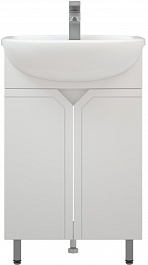 Corozo Мебель для ванной Сириус 55 белая – фотография-3